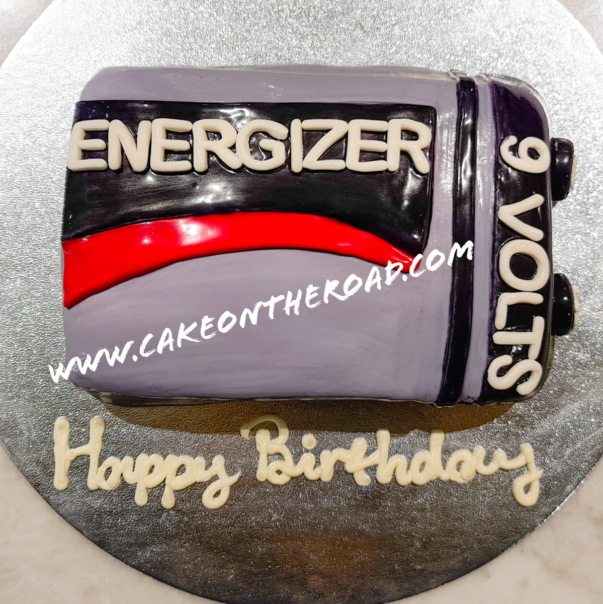 Battery Cake Cake On The Road