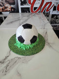 3D Soccer Ball Cake