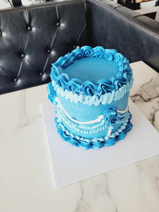 Blue Vintage Cake