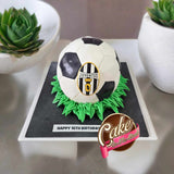 3D Soccer Ball Cake