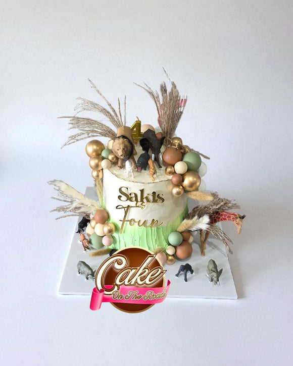 Jungle Themed Cake