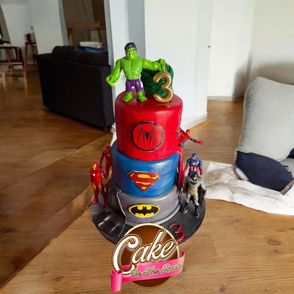 Superhero Cake