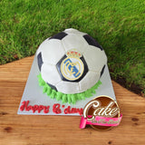 3D Soccer Ball Cake