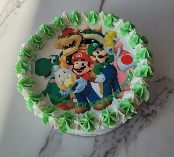 Super Mario Cake