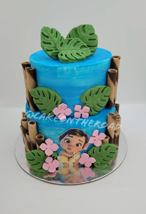 Baby Moana Cake