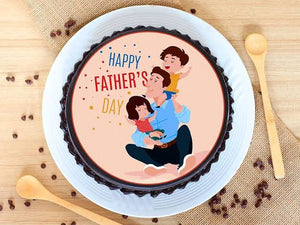 Edible Image Father's Day Cakes