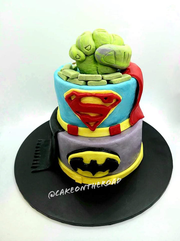 Superhero Cake