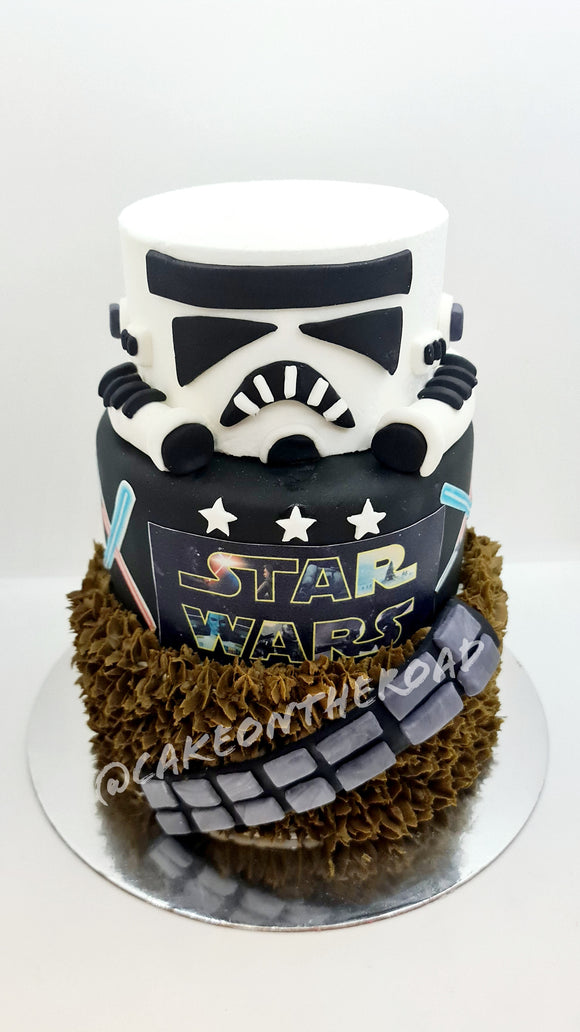 Star Wars Trio Cake