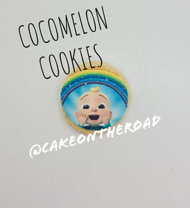 Cocomelon Cookies