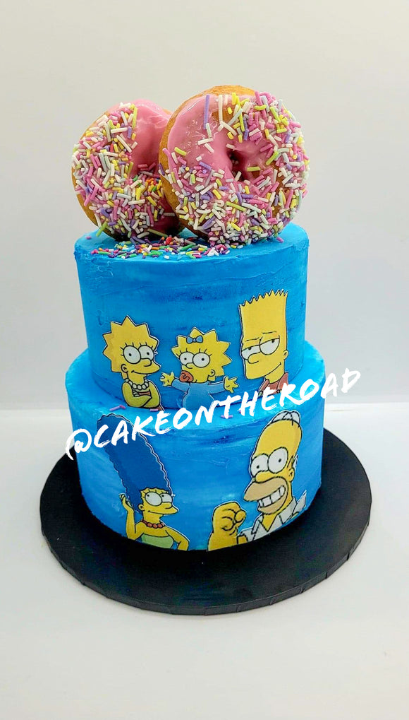 The Simpsons Cake