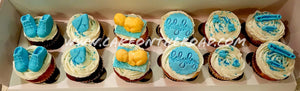 Baby Shower Cupcakes (12 Pack)