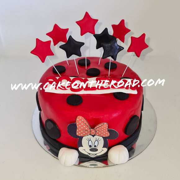 Minnie Mouse Star Cake