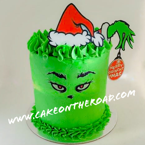 The Grinch Cake