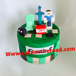 Minecraft Special Cake