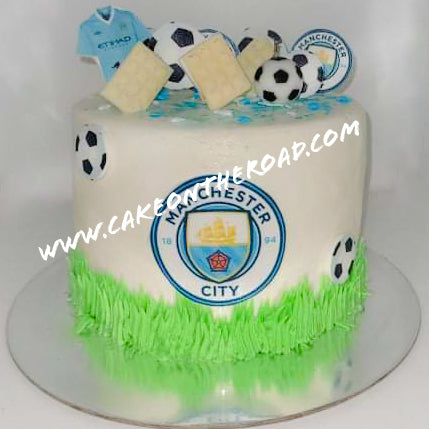 Soccer Team Cake