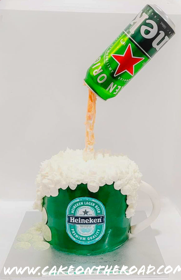 Hanging Beer Cake