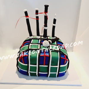Scottish Bagpipes Cake