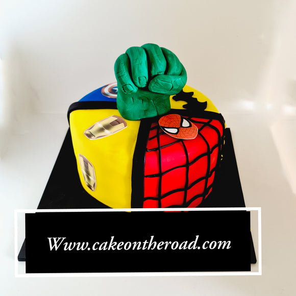 Superhero Cake