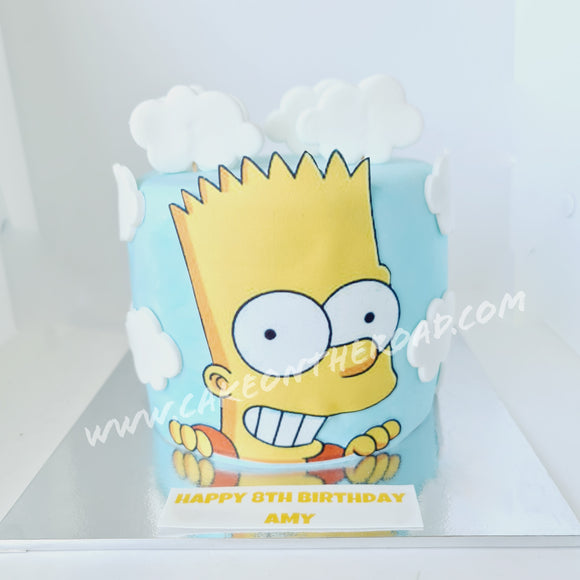 Simpsons Cake