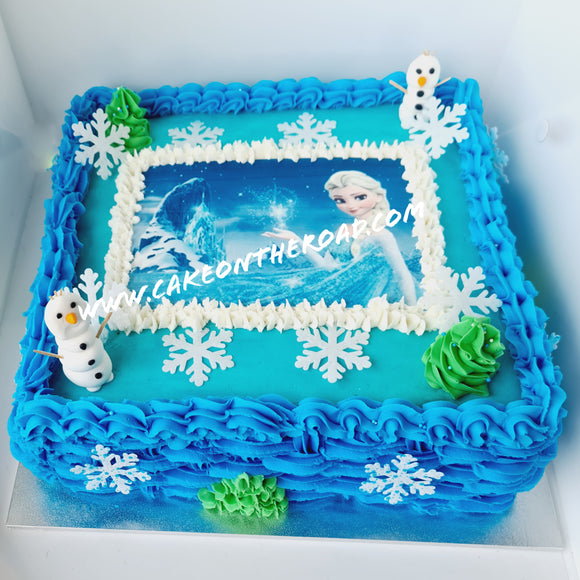 Elsa Cake