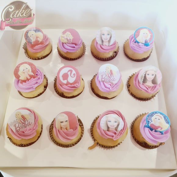 Simple but classy barbie theme cake for Fatimah ❤ #tcc #thecuratedcakesmith  #thecupcakecrazy #cakes #cupcakes #dessert #delicious #design… | Instagram
