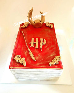 Harry Book Cake